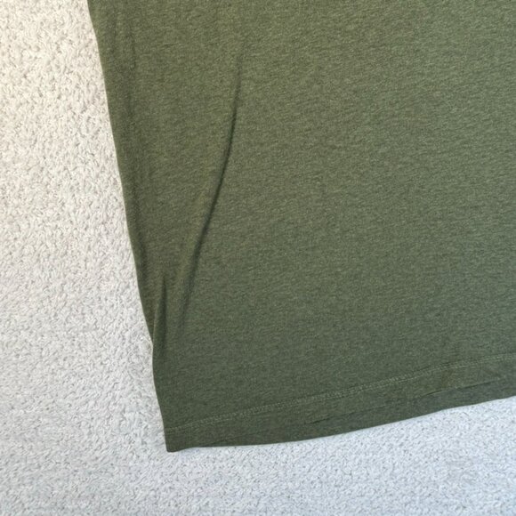 Gustin Mens Short Sleeve Tee T Shirt Green Size XL Workwear Basic Casual Cotton - Picture 4 of 9